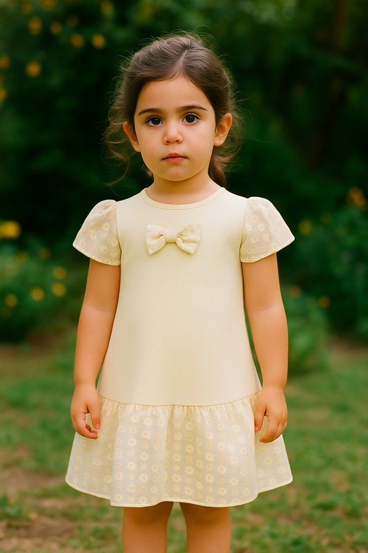 Robe "Éclat de Miel" jaune
