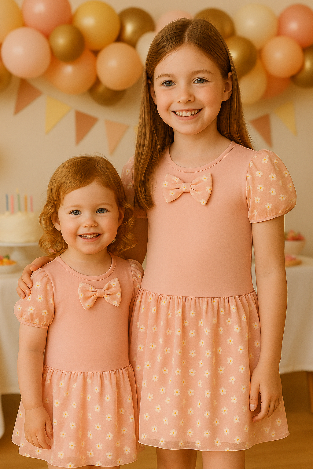 Robe "Éclat de Miel" Rose