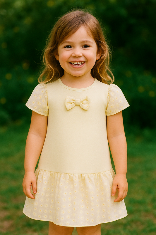 Robe "Éclat de Miel" jaune